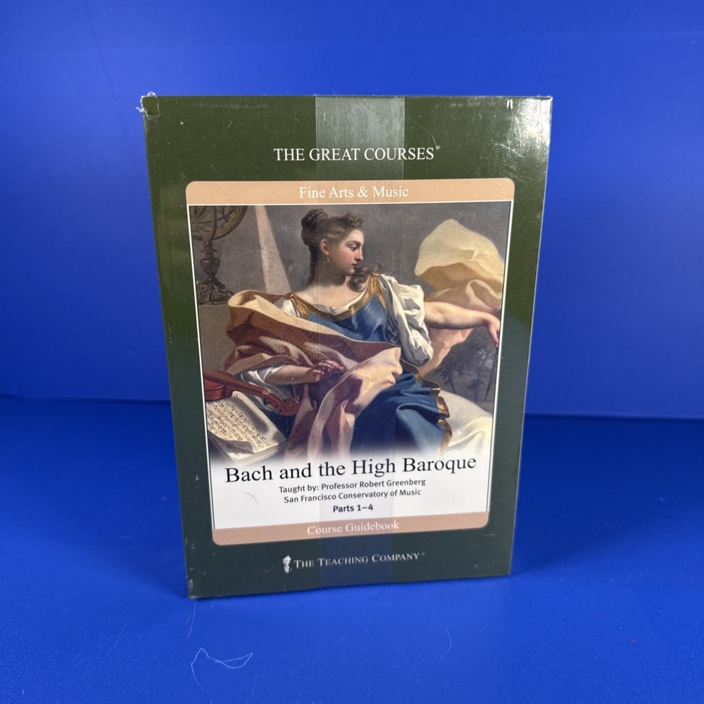 Bach and the High Baroque Parts 1–4 Complete Sealed Set + Course Guide NEW